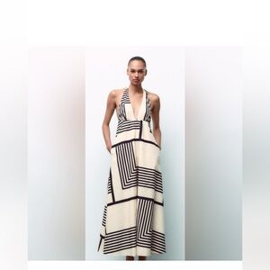 Zara halter dress